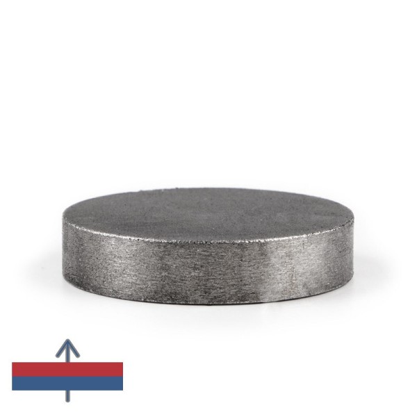 SmCo магнит диск 28 x 6 мм с намагнитване