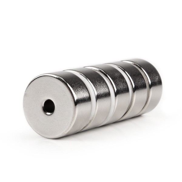 Неодимов магнит пръстен 21,8 x 4,2 x 10 мм комплект