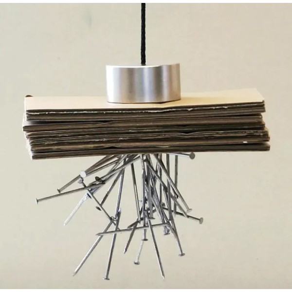 Неодимов магнит пръстен 60 x 6 x 30 мм, разстоянието между щифтовете и магнита е над 40 мм