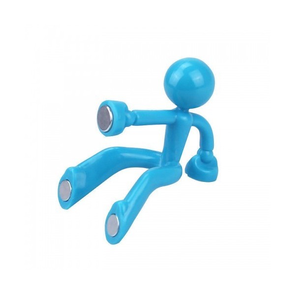 Магнитна поставка за ключове с четири неодимови магнита, синя