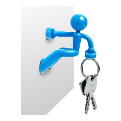 Suport magnetic chei cu patru magneți neodim albastru