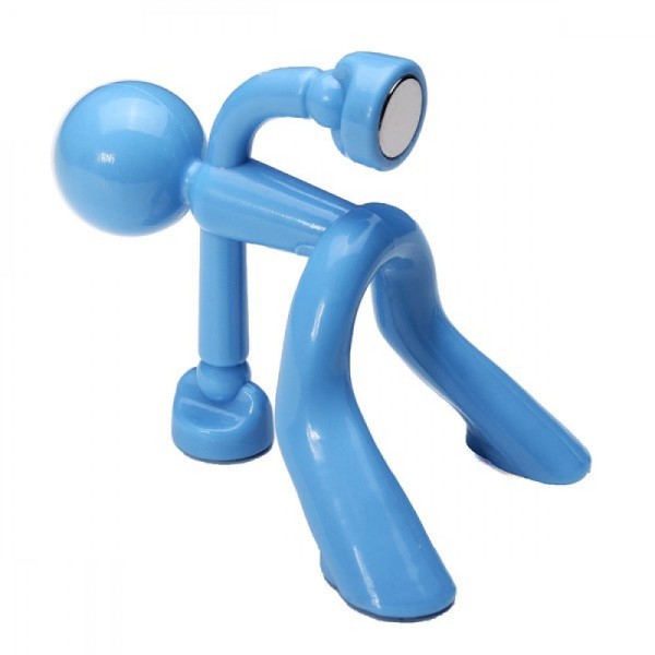 Магнитна поставка за ключове с четири неодимови магнита, синя