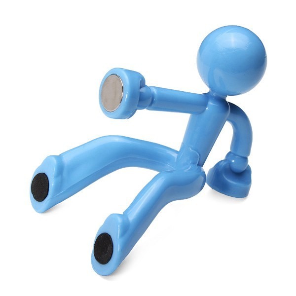 Suport magnetic chei cu patru magneți neodim albastru