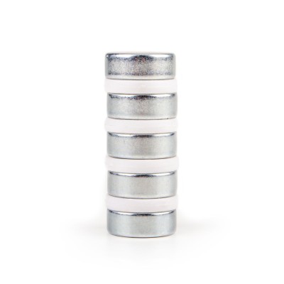 Magnet neodim disc 22 x 8 mm grup vertical