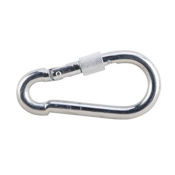 Карабинер с гайка и защита