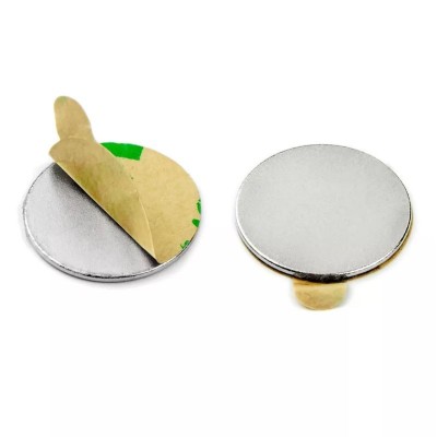 Magnet neodim disc 20 x 1 mm autoadeziv 2 buc