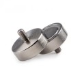 Неодимов магнит гърне D 25 mm с външна резба, 2 бр.