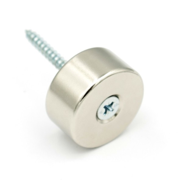 Неодимов магнит пръстен 30 x 5,4 x 15 мм с винт