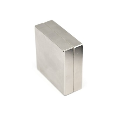 Magnet neodim puternic bloc 50 x 50 x 20 mm 2 buc. 50 x 50 x 10