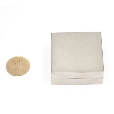 Magnet neodim puternic bloc 50 x 50 x 20 mm 2 buc. 50 x 50 x 10