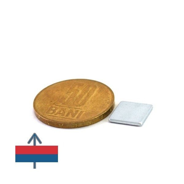 Magnet neodim bloc 10x10x1 mm 10