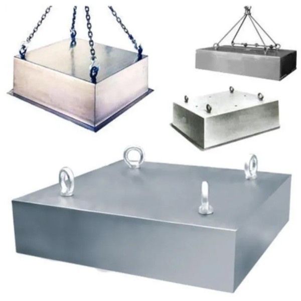 Separatoare magnetice suspendate pentru benzi transportoare 900 x 800 x 350 mm