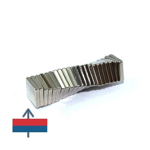 Magnet neodim bloc 10 x 10 x 02 mm 7