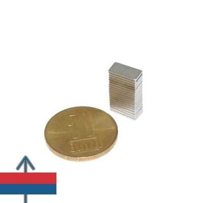 Magnet neodim bloc 10 x 05 x 01 mm 1