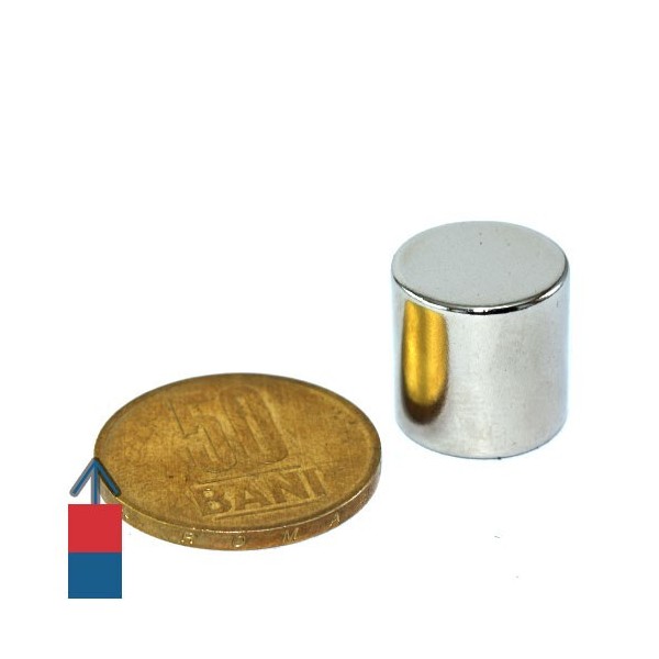 Неодимов магнит цилиндър 15 x 15 мм 2