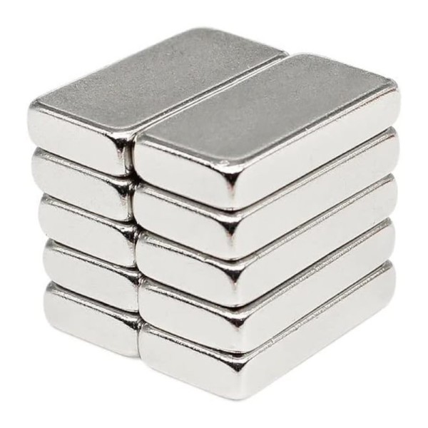 Magnet neodim bloc 10 x 4 x 2 mm - grup 2