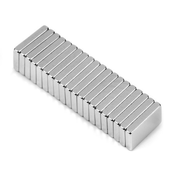 Неодимов магнит блок 12 x 8 x 0.2 мм 1