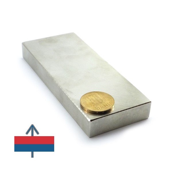 Magnet neodim bloc 120 x 50 x 15 mm 2