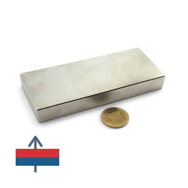 Magnet neodim bloc 120 x 50 x 15 mm 4