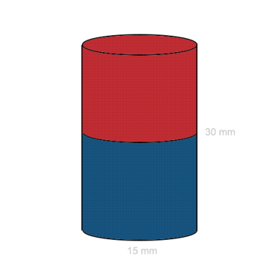 Magnet neodim cilindru 15 x 30 mm C