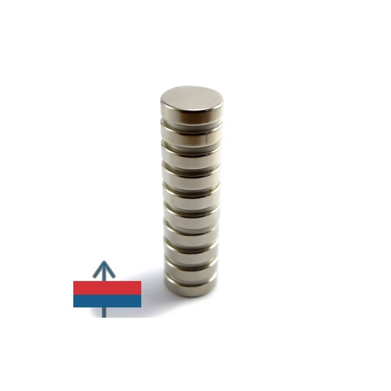 Magnet neodim disc 25 x 07 mm 5