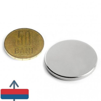Magnet neodim disc 30 x 03 mm 1
