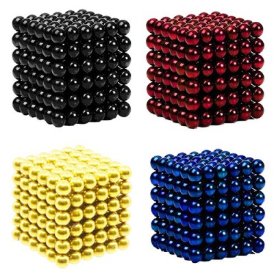 Neocube, Cube Neo, Buckyballs, Tesla Balls, Magneti Zen 4 culori
