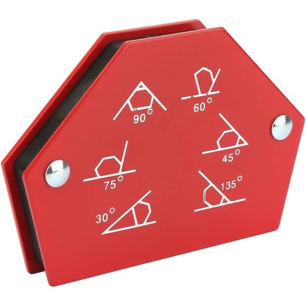 Dispozitiv magnetic fixare piese sudură 91 x 17 x 12 mm - tip B - cu unghiuri