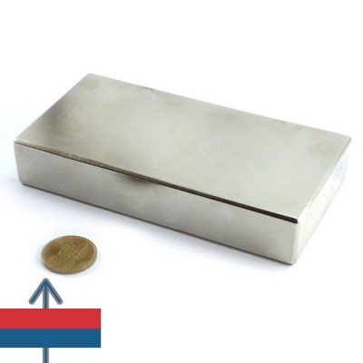 Magnet neodim bloc 140 x 70 x 25 mm 1