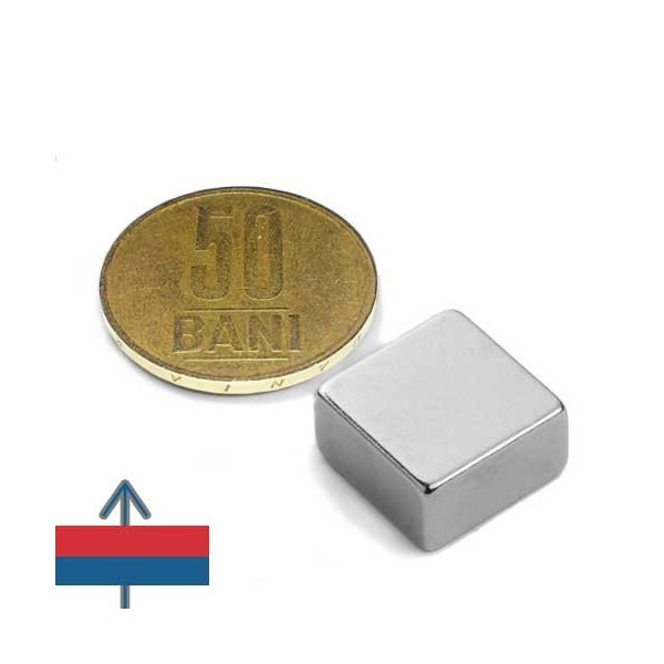 Magnet neodim bloc 15 x 15 x 08 mm 1