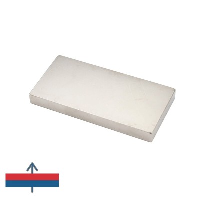 Magnet neodim bloc 100 x 50 x 10 mm N48 cu magnetizare