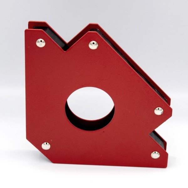 Magnet sudură 122 x 25 x 20 mm - tip A - dispozitiv magnetic fixare piese sudură - vertical