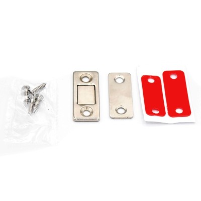 Închizător magnetic ultra subțire din oțel pt. uși de mobilier 41 x 17 x 2,3