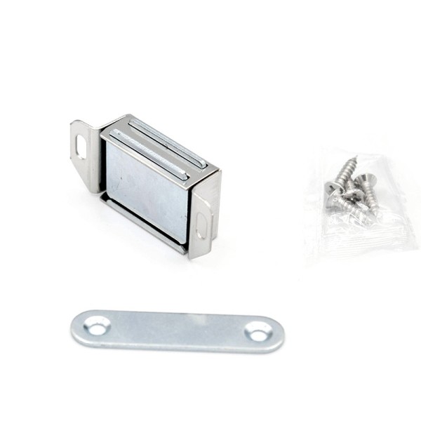 Închizător magnetic din oțel pt. uși de mobilier 53 x 25 x 13,5