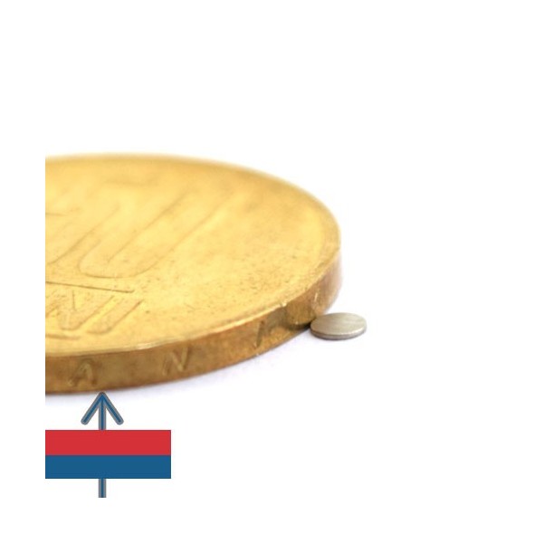 Magnet neodim disc 2.5 x 0.3 mm 2