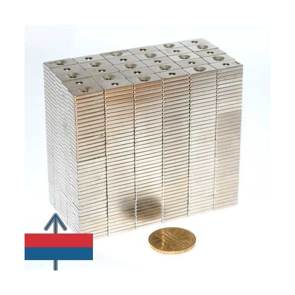Magnet neodim bloc 15 x 09 x 02 mm D3.5D6 4