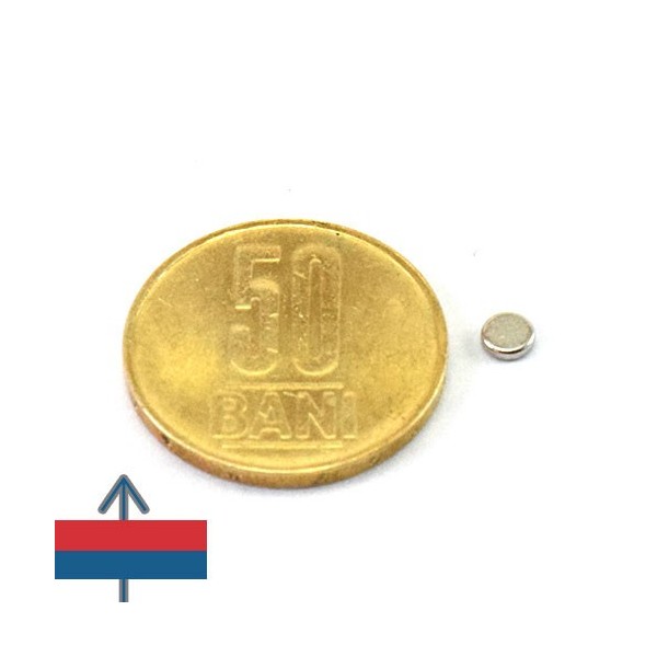 Magnet neodim disc 04 x 01 mm 1