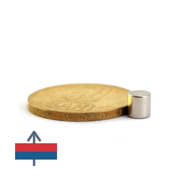 Неодимов магнит цилиндър 05 x 05 мм 3