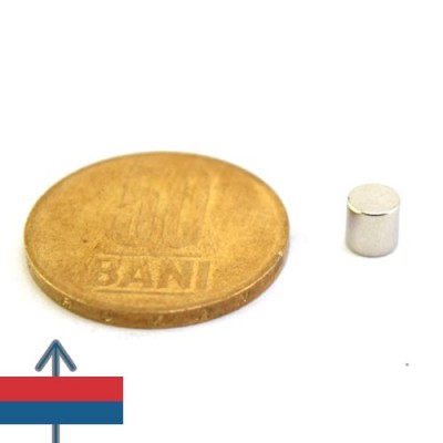 Magnet neodim cilindru 05 x 05 mm 2