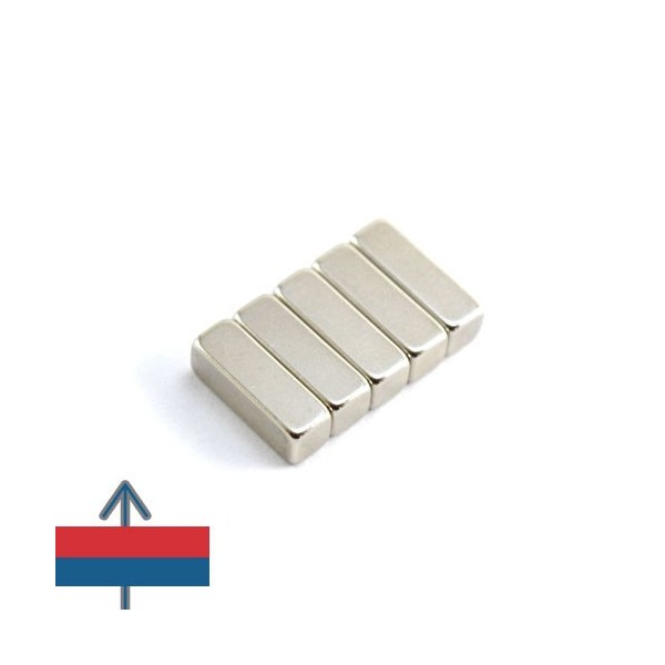Magnet neodim bloc 15 x 05 x 05 mm 2