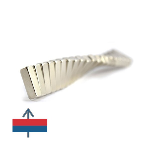 Magnet neodim bloc 15 x 05 x 05 mm 6