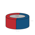 Неодимов пръстеновиден магнит 10 x 5 x 5 mm намагнитване и размери