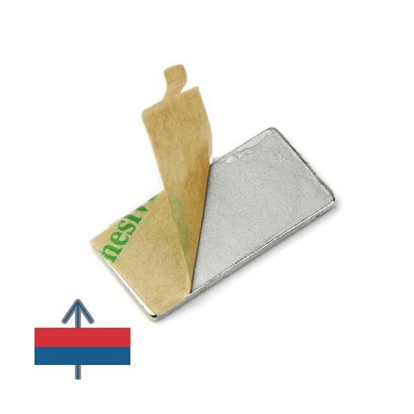 Magnet neodim bloc 20 x 10 x 01 mm 2