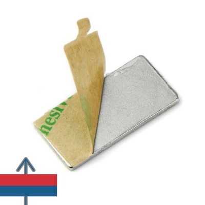 Magnet neodim bloc 20 x 10 x 01 mm 2