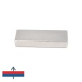 Magnet neodim bloc 60 x 20 x 10 mm N52 - cu magnetizare