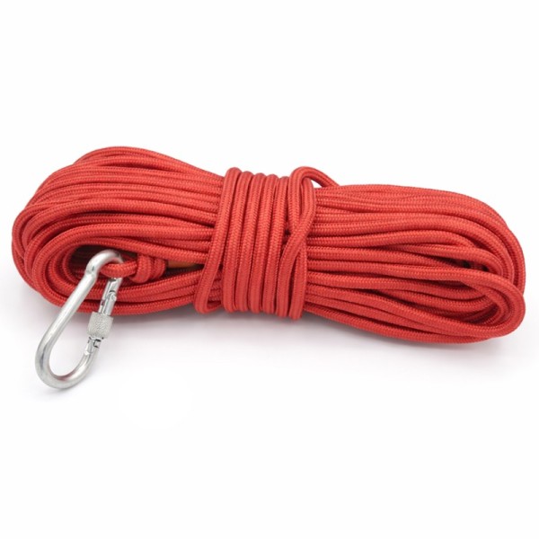 Funie magnet fishing / sfoară din poliester (terylene), tip cordelină, 8 mm / 20 m