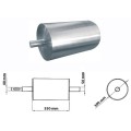 Rolă magnetică pentru bandă transportoare | Pulley magnetic F 550 mm - dimensiuni