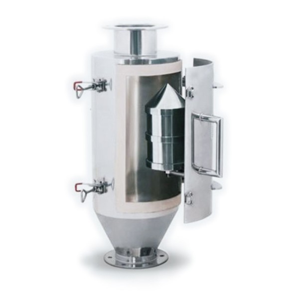 Separator magnetic tub cu glonț (bullet) pentru conducte, D 198 mm, H 760 mm