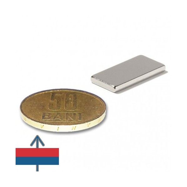 Magnet neodim bloc 20 x 10 x 02 mm 1