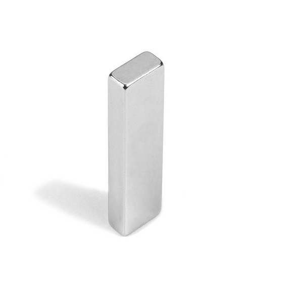 Magnet neodim bloc 40 x 10 x 05 mm vertical